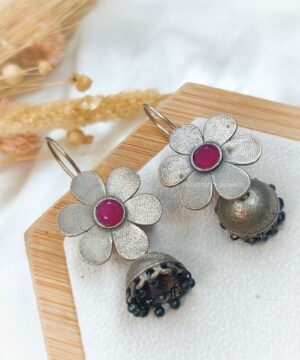 jhumka earrings - www.vaishokijewels.com