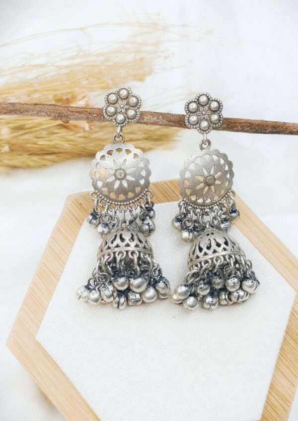 jhumka earrings - www.vaishokijewels.com