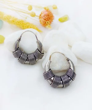 Silver earrings for women