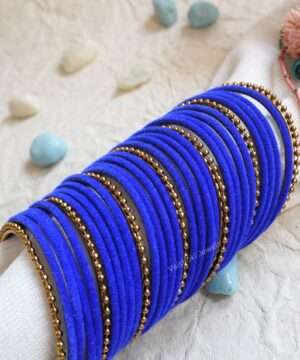 write meta description for bangles in 23 words using keyword Velvet Bangles, bangles for women, gold bangles for women