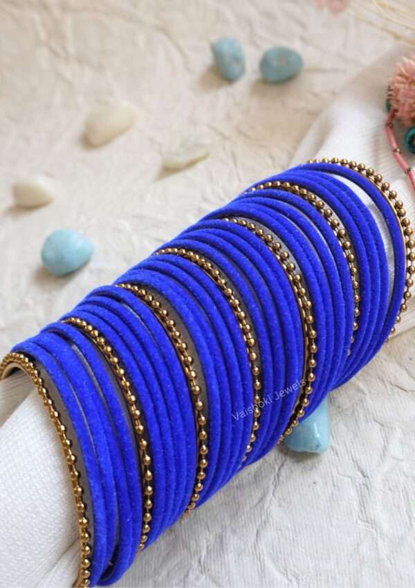 write meta description for bangles in 23 words using keyword Velvet Bangles, bangles for women, gold bangles for women