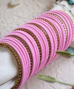 write meta description for bangles in 23 words using keyword Velvet Bangles, bangles for women, gold bangles for women