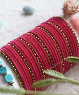 velvet bangles, bangles for women, gold bangles for women, gold kada for women, ladies bangles