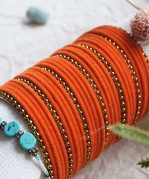 write meta description for bangles in 23 words using keyword Velvet Bangles, bangles for women, gold bangles for women