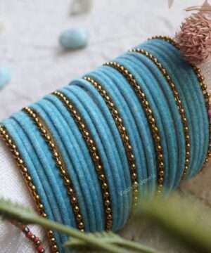 write meta description for bangles in 23 words using keyword Velvet Bangles, bangles for women, gold bangles for women