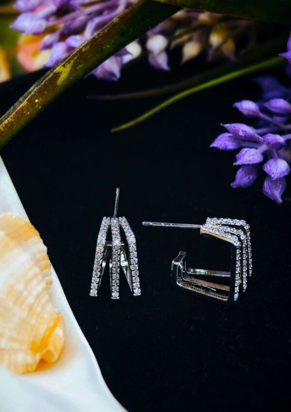 silver earrings for women