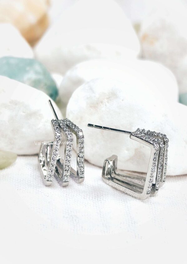 silver earrings for women