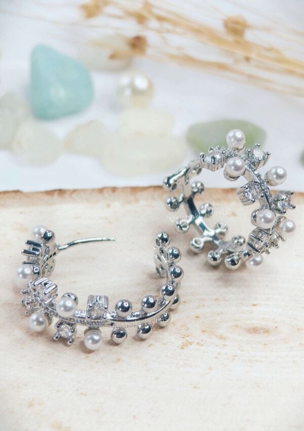 silver earrings for women