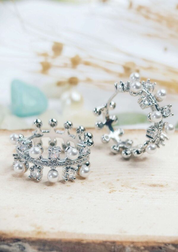 silver earrings for women