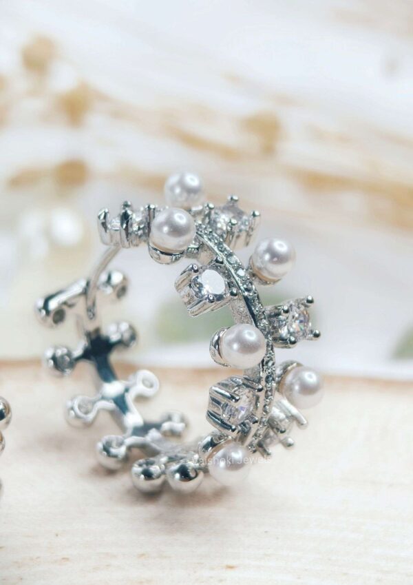 silver earrings for women