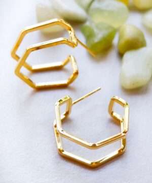 gold earrings for women