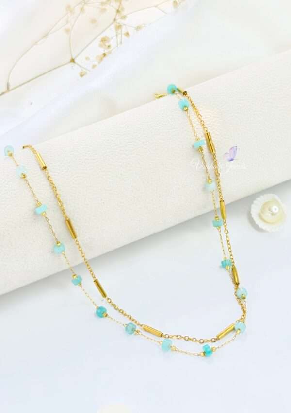 Gold Plated jewellery necklace gold necklace gold chain necklaces for women gold chains for women gold pearl necklace