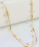 Gold Plated jewellery necklace gold necklace gold chain necklaces for women gold chains for women gold pearl necklace