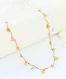 Gold Plated jewellery necklace gold necklace gold chain necklaces for women gold chains for women gold pearl necklace